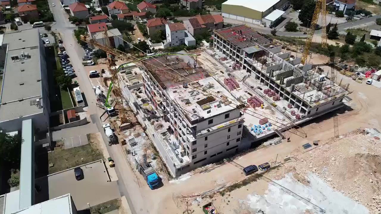 Stanje na gradilištu Zadar Mocire