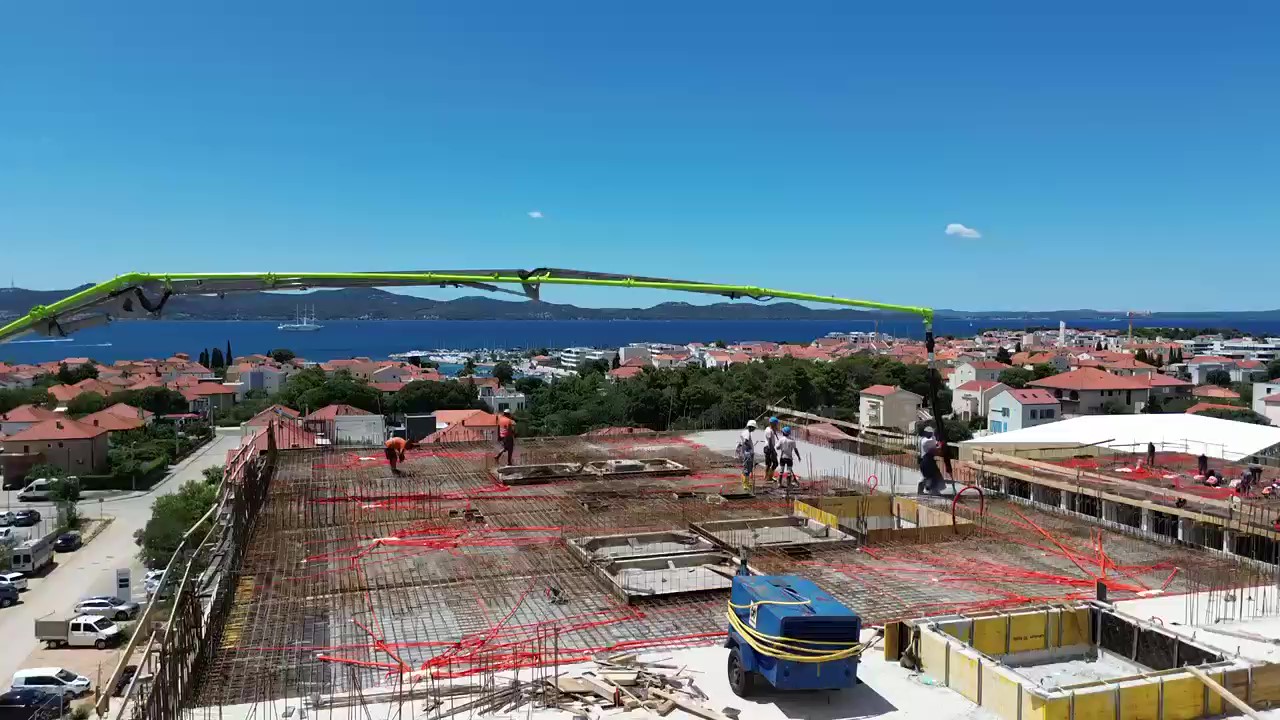 Stanje na gradilištu Zadar Mocire